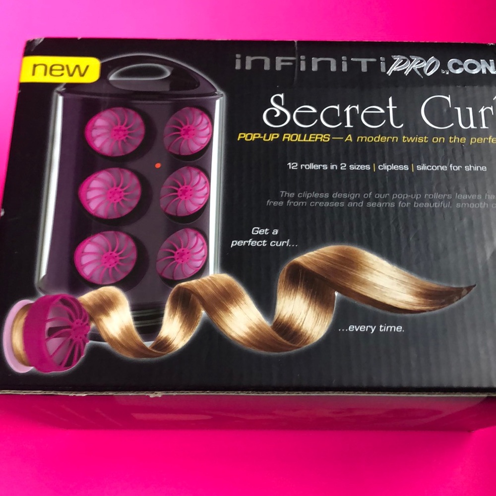 CONAIR pop up curlers